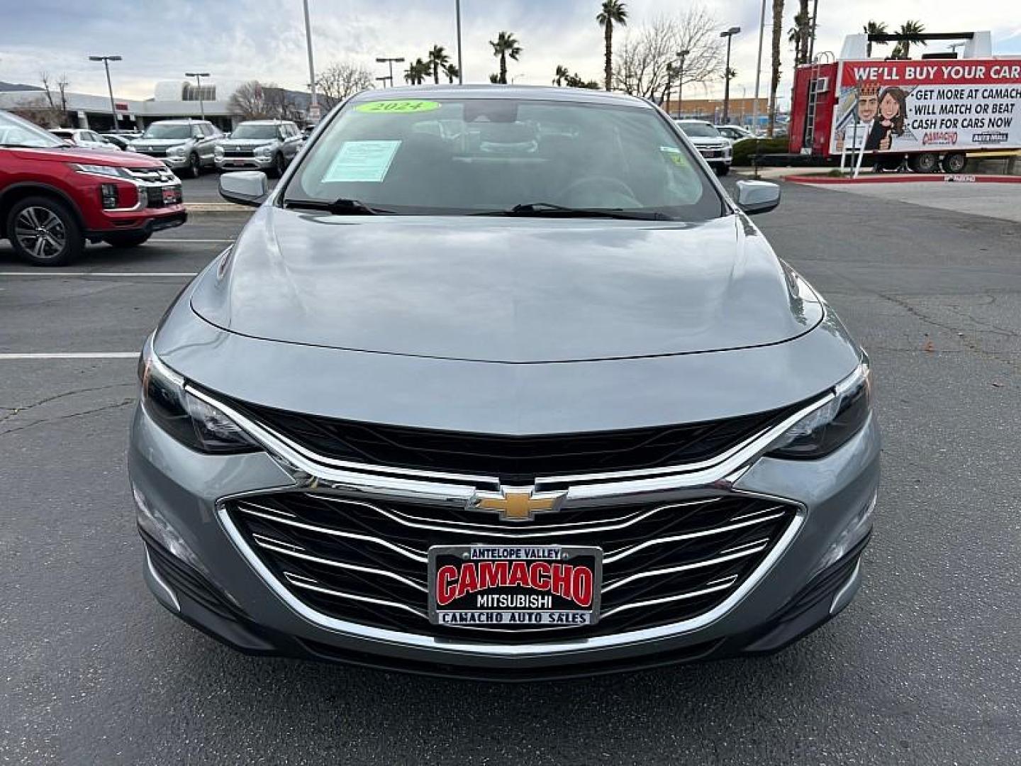 2024 GRAY Chevrolet Malibu (1G1ZD5ST6RF) with an 4-Cyl Turbo 1.5 Liter engine, Automatic CVT transmission, located at 412 Auto Vista Drive, Palmdale, CA, 93551, (661) 945-0620, 34.592636, -118.136681 - Photo#5