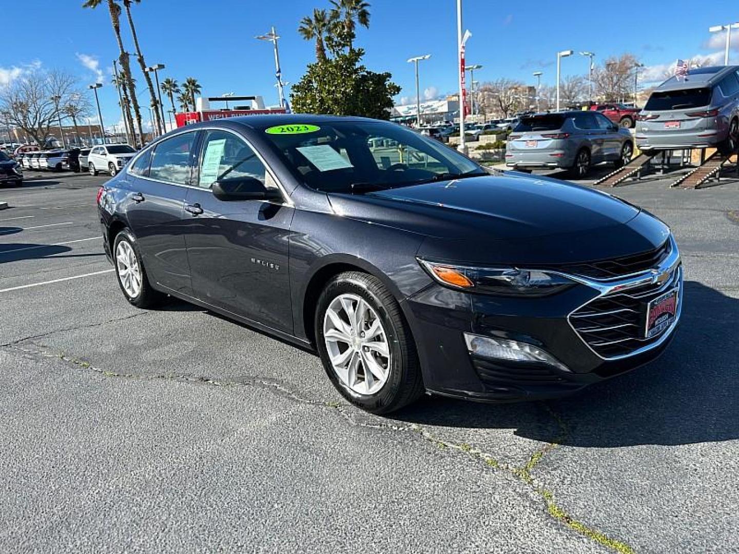 2023 GRAY Chevrolet Malibu (1G1ZD5STXPF) with an 4-Cyl Turbo 1.5 Liter engine, Automatic CVT transmission, located at 412 Auto Vista Drive, Palmdale, CA, 93551, (661) 945-0620, 34.592636, -118.136681 - Photo#0