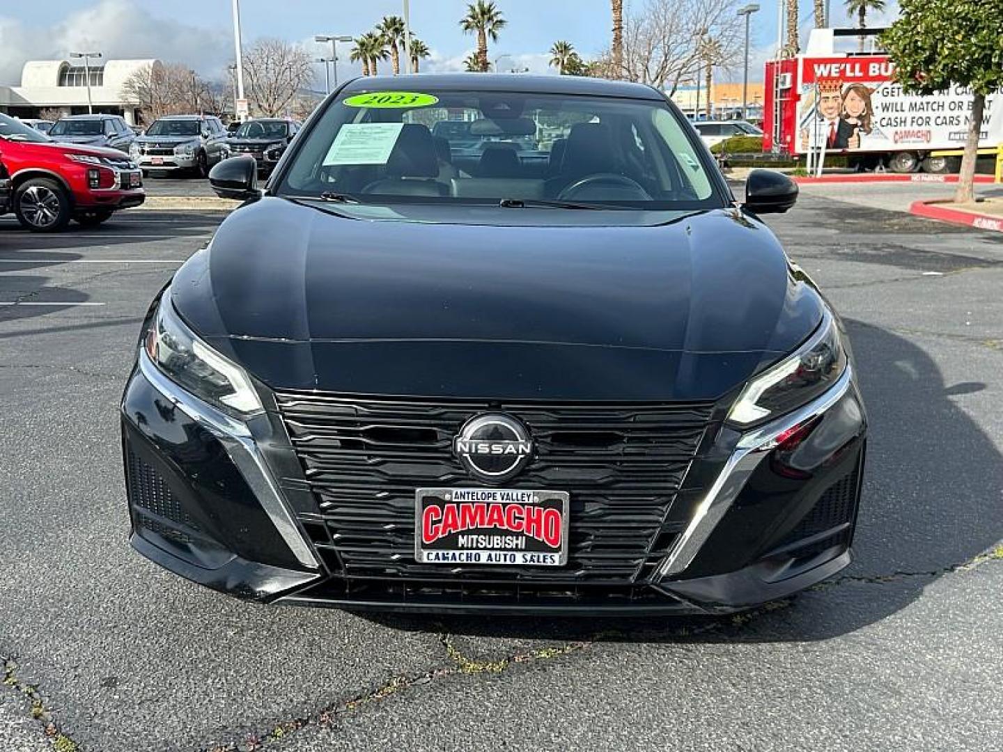 2023 BLACK Nissan Altima (1N4BL4EV1PN) with an 4-Cyl 2.5 Liter engine, Automatic Xtronic CVT transmission, located at 412 Auto Vista Drive, Palmdale, CA, 93551, (661) 945-0620, 34.592636, -118.136681 - Photo#1