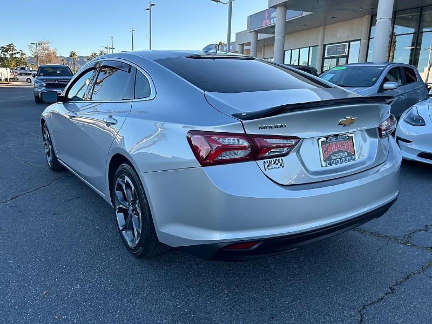2022 silver Chevrolet Malibu (1G1ZD5ST3NF) with an 4-Cyl Turbo 1.5 Liter engine, Automatic CVT transmission, located at 412 Auto Vista Drive, Palmdale, CA, 93551, (661) 945-0620, 34.592636, -118.136681 - Photo#12