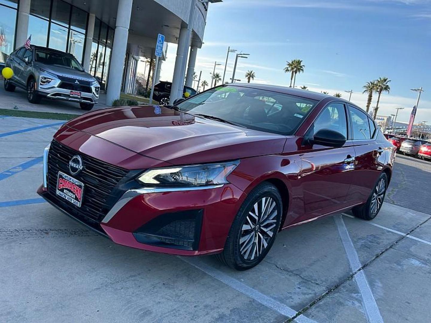 2024 RED Nissan Altima (1N4BL4DVXRN) with an 4-Cyl 2.5 Liter engine, Automatic Xtronic CVT transmission, located at 412 Auto Vista Drive, Palmdale, CA, 93551, (661) 945-0620, 34.592636, -118.136681 - Photo#7