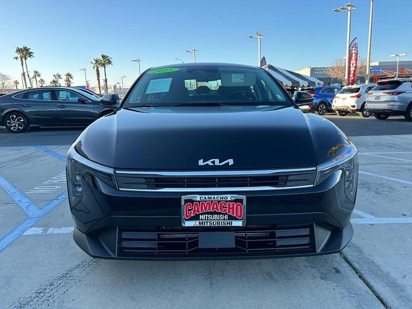 2025 BLACK Kia K4 (3KPFT4DE5SE) with an 4-Cyl 2.0 Liter engine, Automatic IVT transmission, located at 412 Auto Vista Drive, Palmdale, CA, 93551, (661) 945-0620, 34.592636, -118.136681 - Photo#1