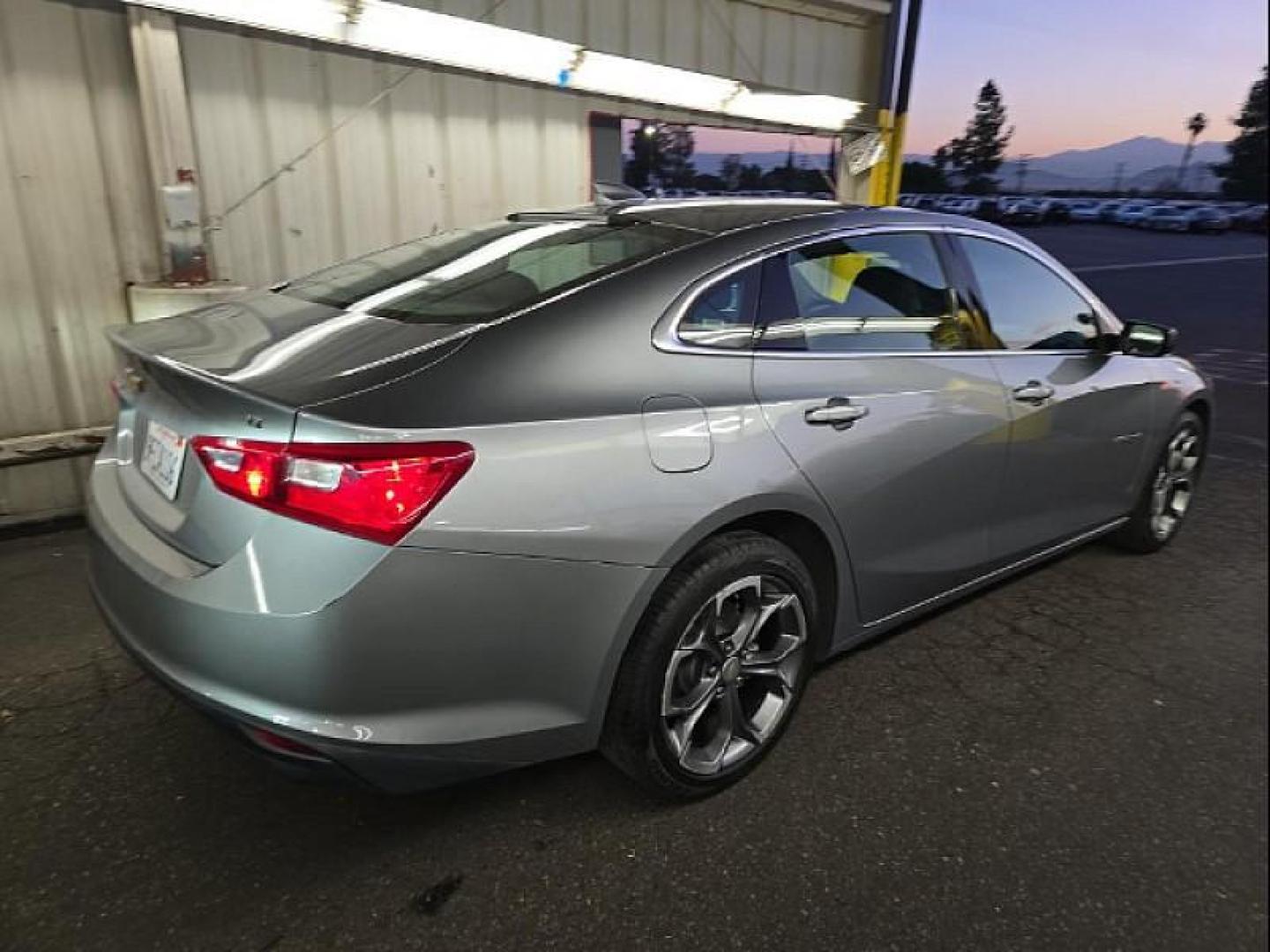 2023 GRAY Chevrolet Malibu (1G1ZD5ST2PF) with an 4-Cyl Turbo 1.5 Liter engine, Automatic CVT transmission, located at 412 Auto Vista Drive, Palmdale, CA, 93551, (661) 945-0620, 34.592636, -118.136681 - Photo#3