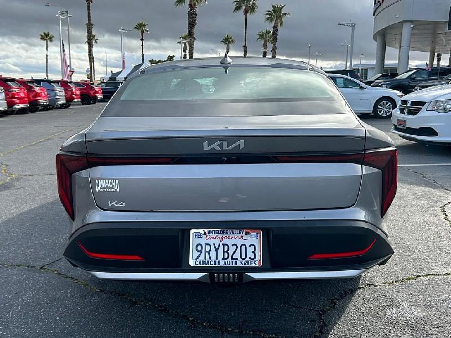 2025 GRAY Kia K4 (3KPFT4DE4SE) with an 4-Cyl 2.0 Liter engine, Automatic IVT transmission, located at 412 Auto Vista Drive, Palmdale, CA, 93551, (661) 945-0620, 34.592636, -118.136681 - Photo#6