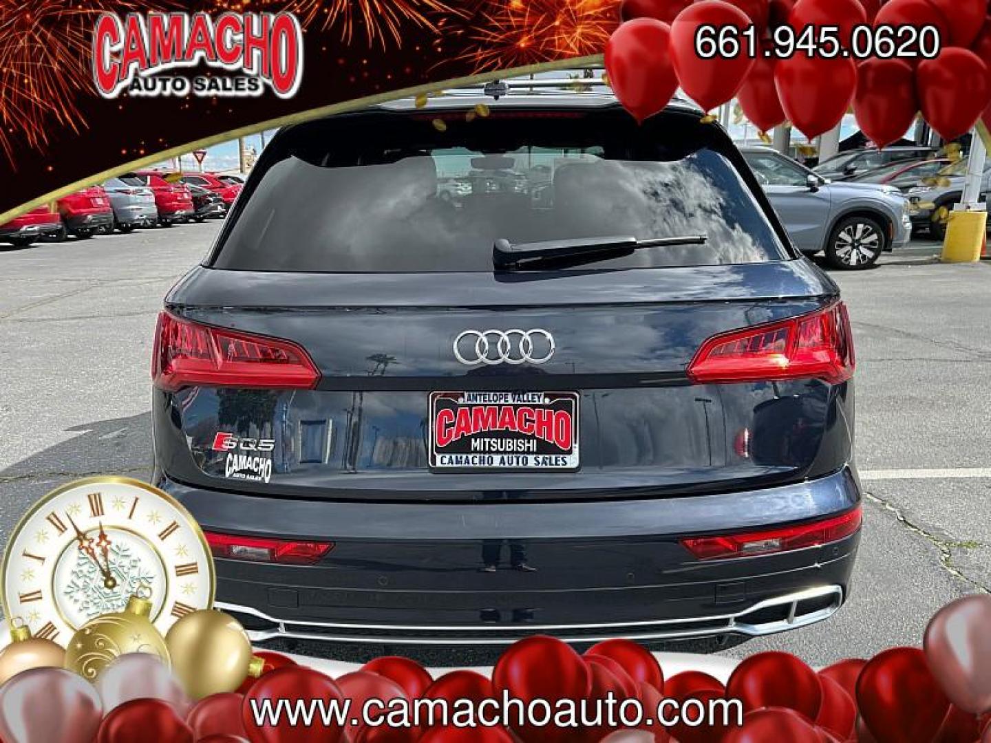 2019 BLUE Audi SQ5 (WA1C4AFYXK2) with an V6 Turbo 3.0 Liter engine, Automatic 8-Spd and Tiptronic transmission, located at 412 Auto Vista Drive, Palmdale, CA, 93551, (661) 945-0620, 34.592636, -118.136681 - Photo#2