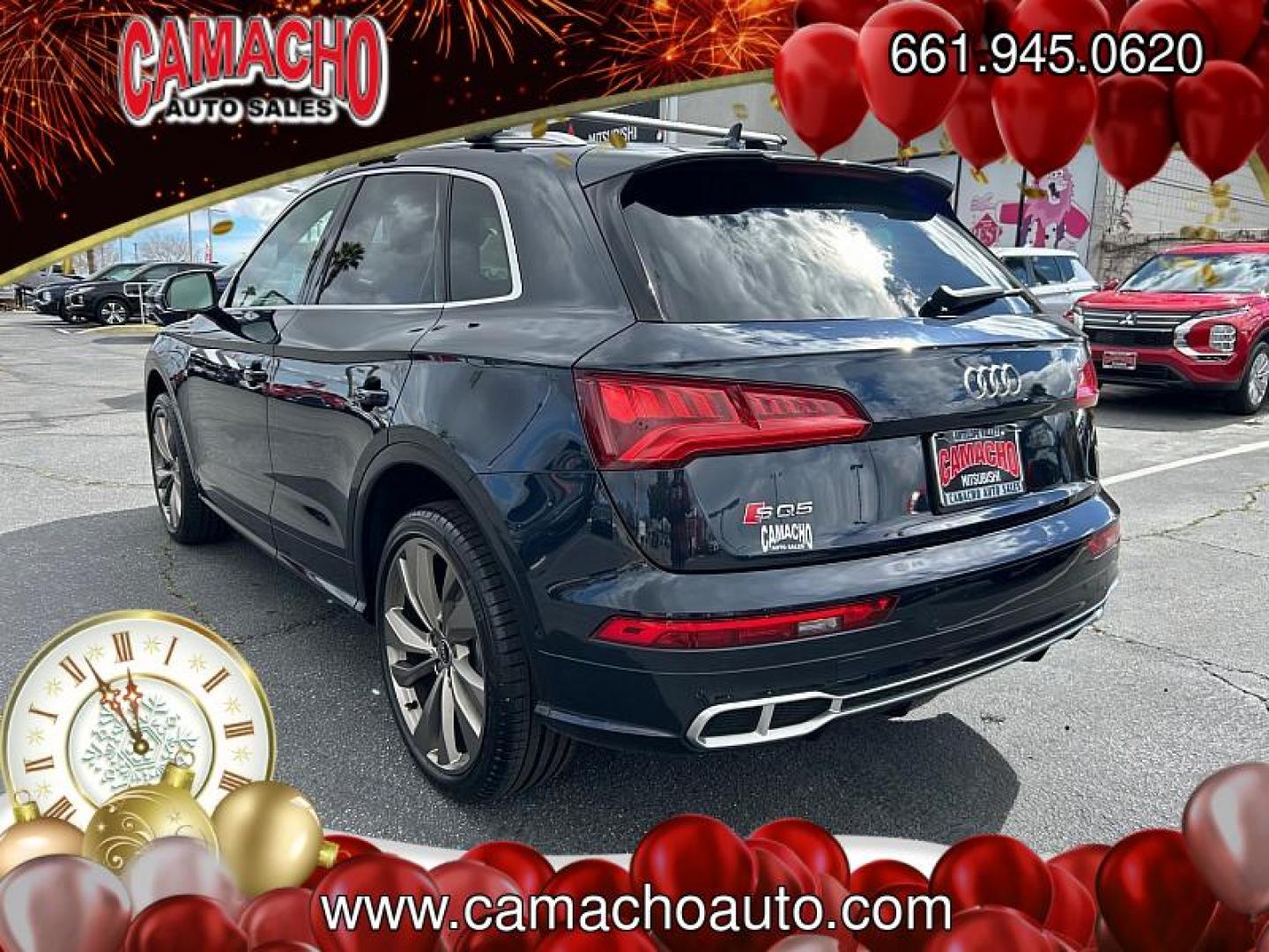 2019 BLUE Audi SQ5 (WA1C4AFYXK2) with an V6 Turbo 3.0 Liter engine, Automatic 8-Spd and Tiptronic transmission, located at 412 Auto Vista Drive, Palmdale, CA, 93551, (661) 945-0620, 34.592636, -118.136681 - Photo#3