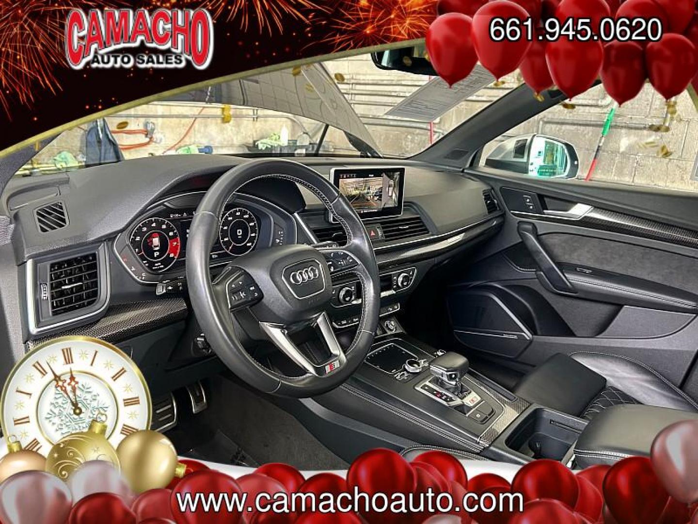 2019 BLUE Audi SQ5 (WA1C4AFYXK2) with an V6 Turbo 3.0 Liter engine, Automatic 8-Spd and Tiptronic transmission, located at 412 Auto Vista Drive, Palmdale, CA, 93551, (661) 945-0620, 34.592636, -118.136681 - Photo#14