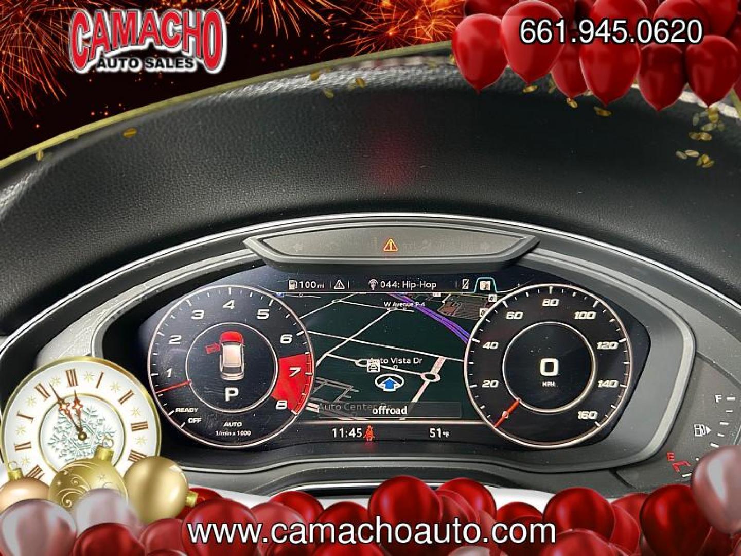 2019 BLUE Audi SQ5 (WA1C4AFYXK2) with an V6 Turbo 3.0 Liter engine, Automatic 8-Spd and Tiptronic transmission, located at 412 Auto Vista Drive, Palmdale, CA, 93551, (661) 945-0620, 34.592636, -118.136681 - Photo#25