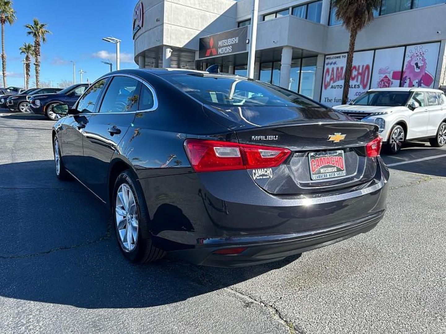 2023 GRAY Chevrolet Malibu (1G1ZD5STXPF) with an 4-Cyl Turbo 1.5 Liter engine, Automatic CVT transmission, located at 412 Auto Vista Drive, Palmdale, CA, 93551, (661) 945-0620, 34.592636, -118.136681 - Photo#2