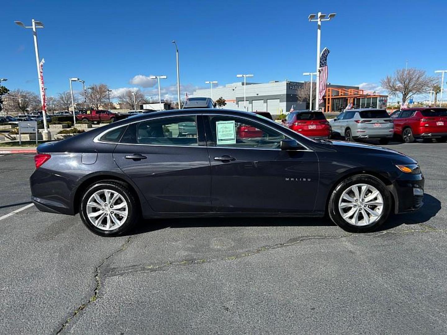 2023 GRAY Chevrolet Malibu (1G1ZD5STXPF) with an 4-Cyl Turbo 1.5 Liter engine, Automatic CVT transmission, located at 412 Auto Vista Drive, Palmdale, CA, 93551, (661) 945-0620, 34.592636, -118.136681 - Photo#9
