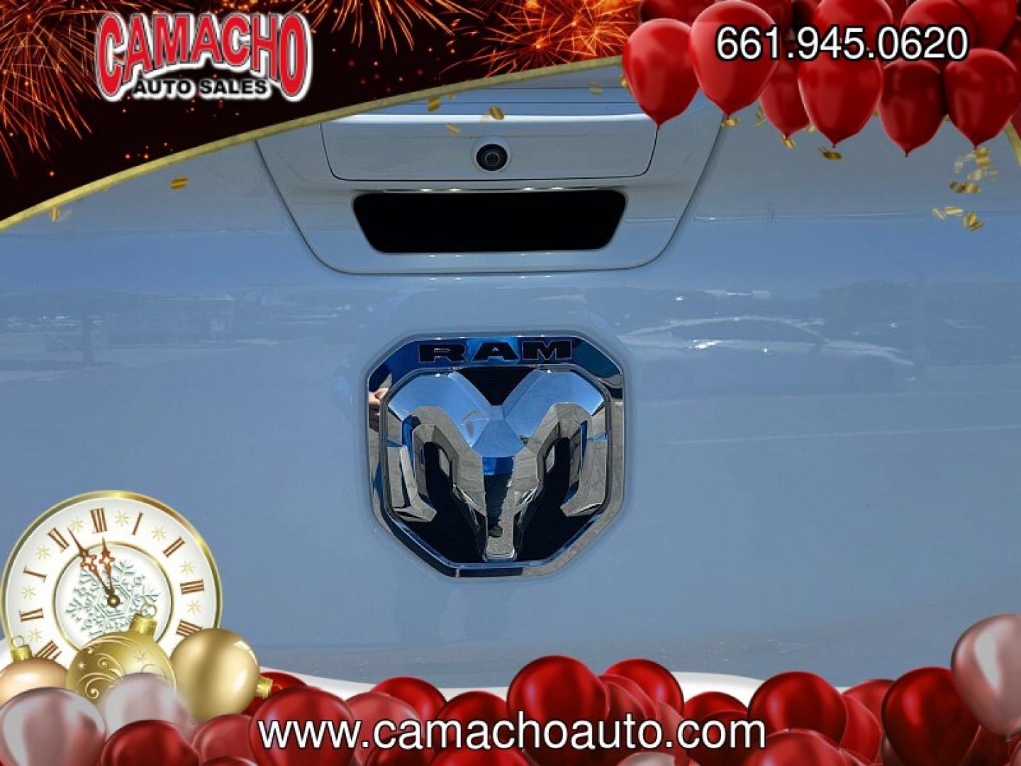 2022 WHITE Ram 1500 2WD (1C6RREFG8NN) with an 6-Cyl 3.6 Liter engine, Automatic 8-Spd transmission, located at 412 Auto Vista Drive, Palmdale, CA, 93551, (661) 945-0620, 34.592636, -118.136681 - Photo#14