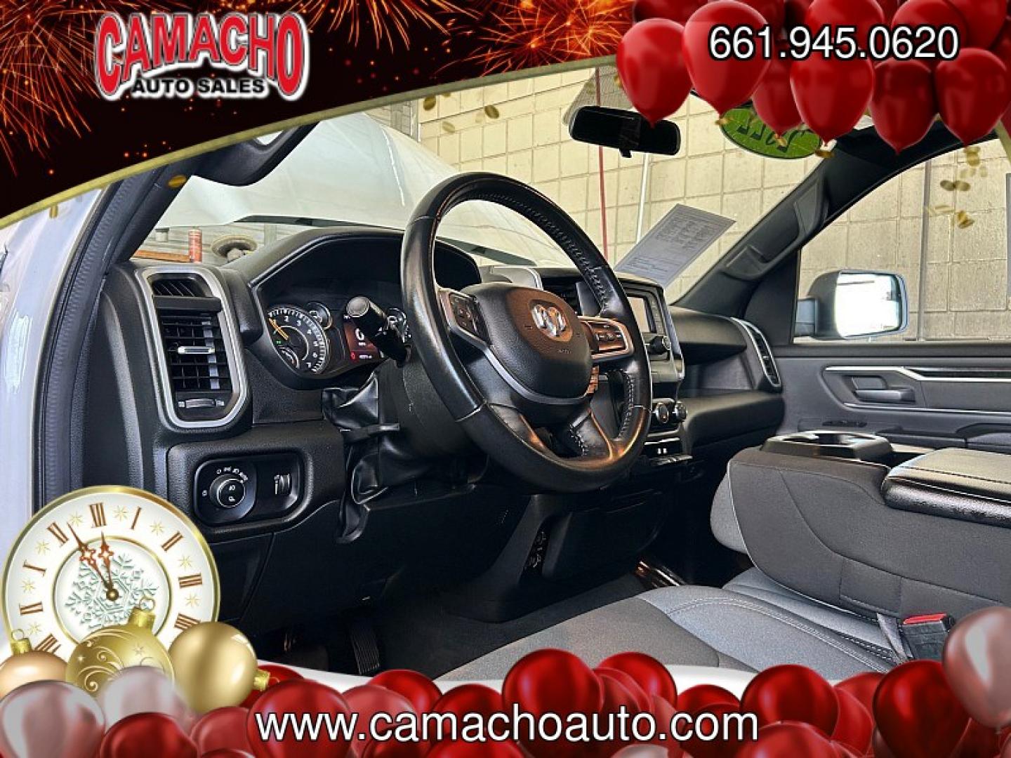 2022 WHITE Ram 1500 2WD (1C6RREFG8NN) with an 6-Cyl 3.6 Liter engine, Automatic 8-Spd transmission, located at 412 Auto Vista Drive, Palmdale, CA, 93551, (661) 945-0620, 34.592636, -118.136681 - Photo#17