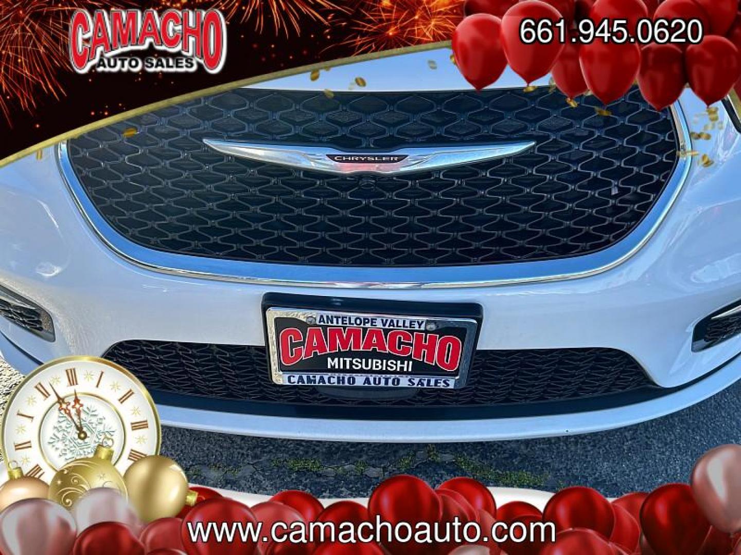 2022 WHITE Chrysler Pacifica (2C4RC1BG5NR) with an V6 3.6 Liter engine, Automatic 9-Spd transmission, located at 412 Auto Vista Drive, Palmdale, CA, 93551, (661) 945-0620, 34.592636, -118.136681 - Photo#8
