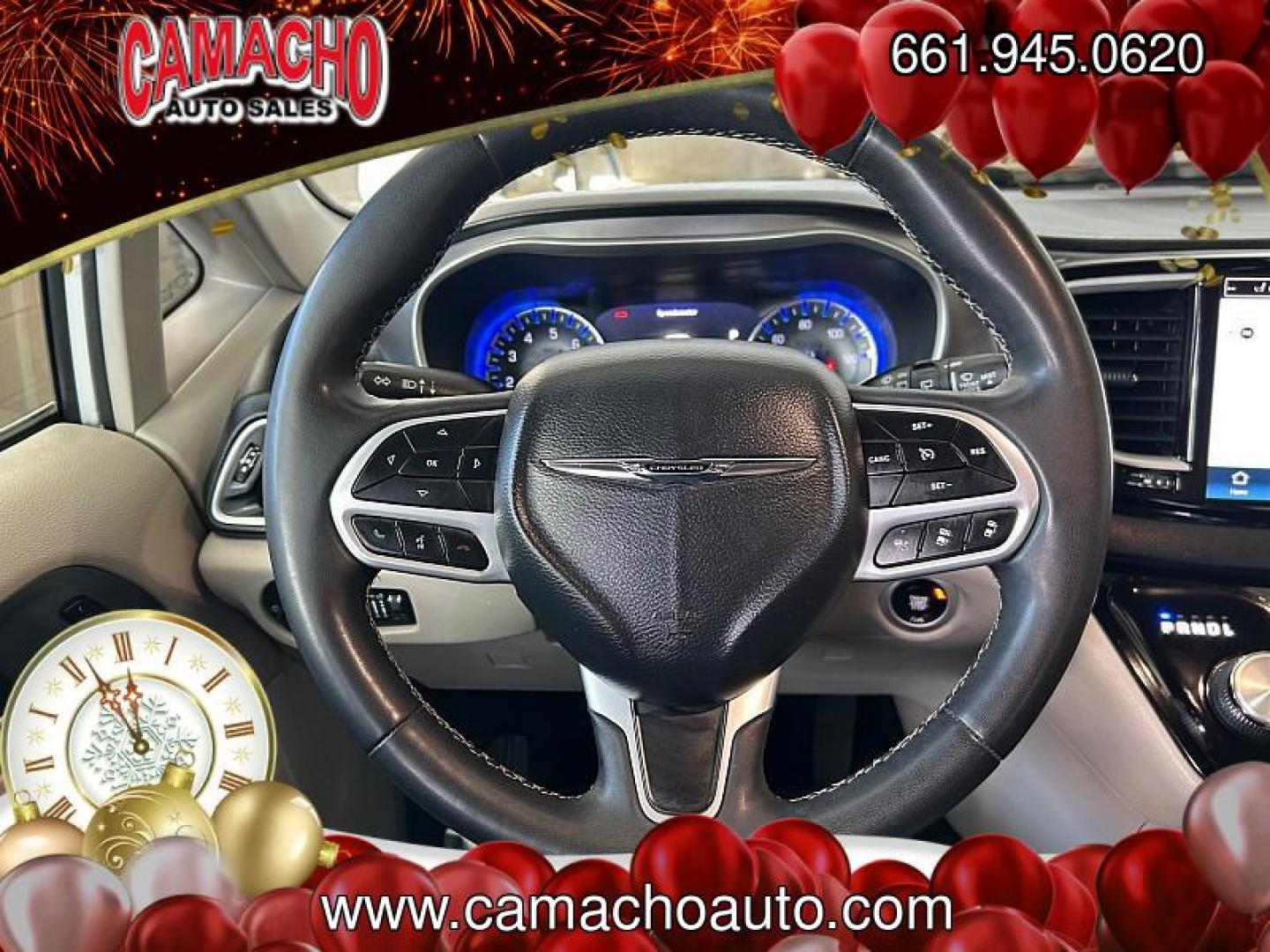 2022 WHITE Chrysler Pacifica (2C4RC1BG5NR) with an V6 3.6 Liter engine, Automatic 9-Spd transmission, located at 412 Auto Vista Drive, Palmdale, CA, 93551, (661) 945-0620, 34.592636, -118.136681 - Photo#22