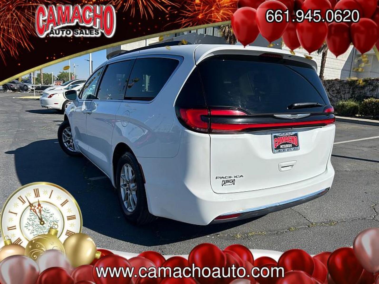 2022 WHITE Chrysler Pacifica (2C4RC1BG5NR) with an V6 3.6 Liter engine, Automatic 9-Spd transmission, located at 412 Auto Vista Drive, Palmdale, CA, 93551, (661) 945-0620, 34.592636, -118.136681 - Photo#7