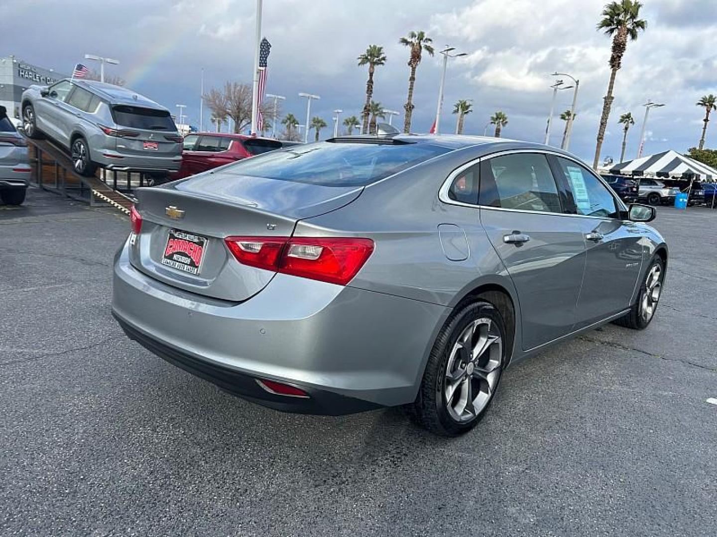 2024 GRAY Chevrolet Malibu (1G1ZD5ST4RF) with an 4-Cyl Turbo 1.5 Liter engine, Automatic CVT transmission, located at 412 Auto Vista Drive, Palmdale, CA, 93551, (661) 945-0620, 34.592636, -118.136681 - Photo#11