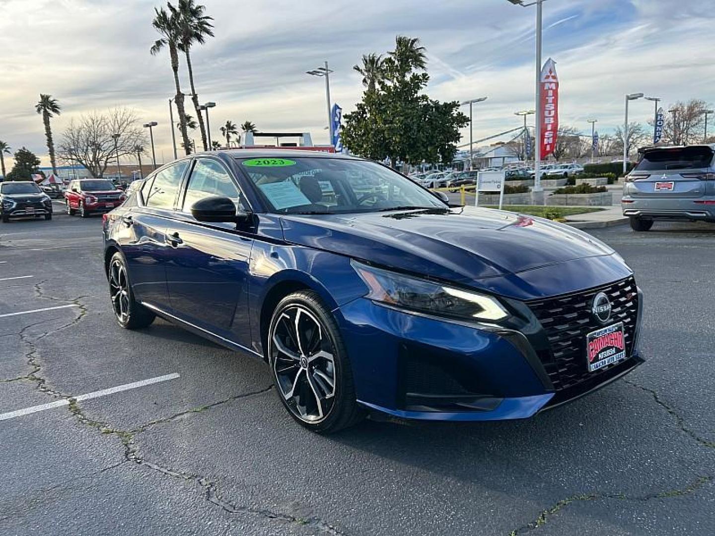 2023 BLUE Nissan Altima (1N4BL4CV5PN) with an 4-Cyl 2.5 Liter engine, Automatic Xtronic CVT transmission, located at 412 Auto Vista Drive, Palmdale, CA, 93551, (661) 945-0620, 34.592636, -118.136681 - Photo#0