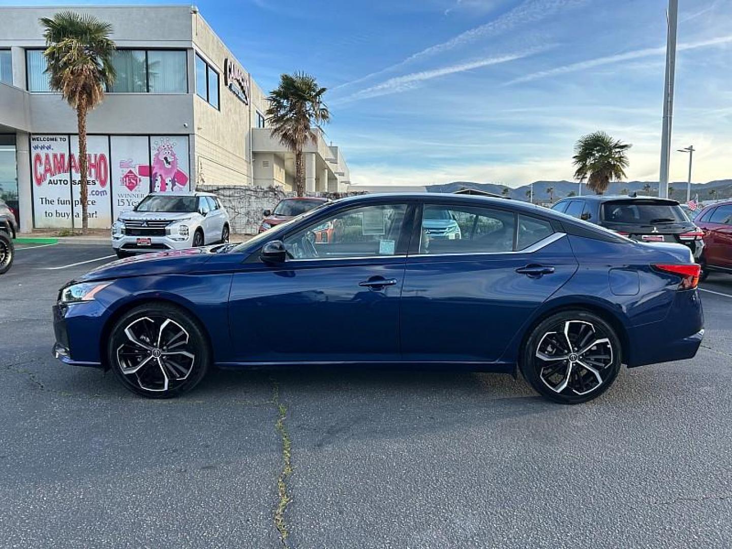 2023 BLUE Nissan Altima (1N4BL4CV5PN) with an 4-Cyl 2.5 Liter engine, Automatic Xtronic CVT transmission, located at 412 Auto Vista Drive, Palmdale, CA, 93551, (661) 945-0620, 34.592636, -118.136681 - Photo#3