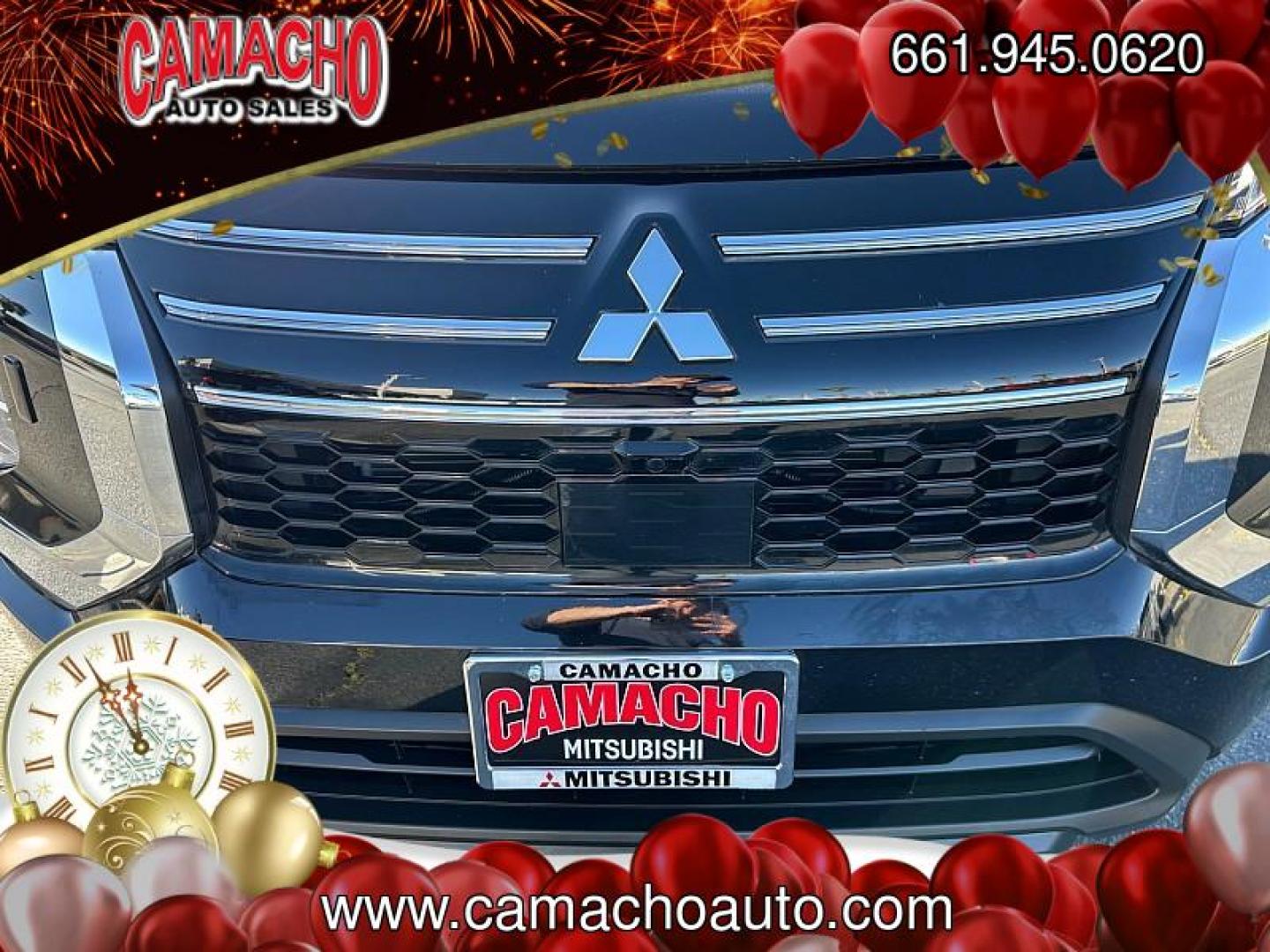 2025 BLACK Mitsubishi Outlander (JA4J4UA84SZ) with an 4-Cyl 2.5 Liter engine, Automatic CVT transmission, located at 412 Auto Vista Drive, Palmdale, CA, 93551, (661) 945-0620, 34.592636, -118.136681 - Photo#10