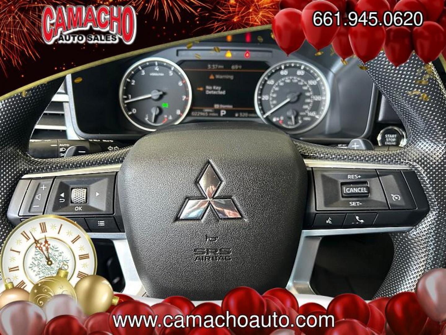 2025 BLACK Mitsubishi Outlander (JA4J4UA84SZ) with an 4-Cyl 2.5 Liter engine, Automatic CVT transmission, located at 412 Auto Vista Drive, Palmdale, CA, 93551, (661) 945-0620, 34.592636, -118.136681 - Photo#22