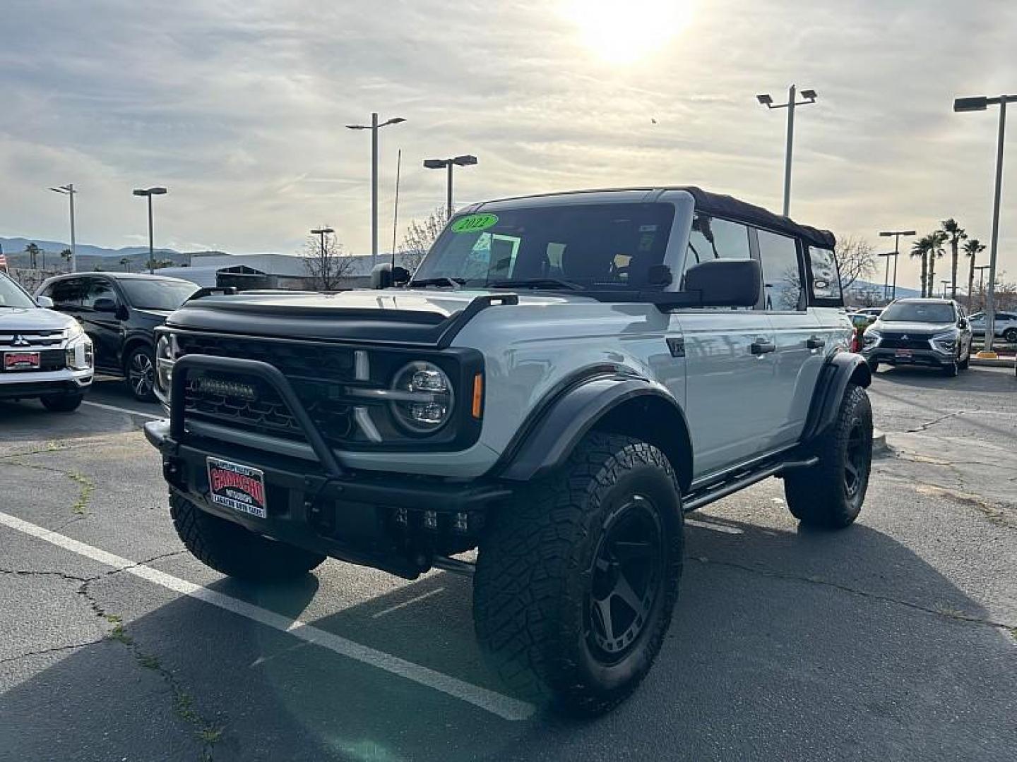 2022 GRAY Ford Bronco (1FMDE5BHXNL) with an 4-Cyl 2.3 Liter engine, Automatic transmission, located at 412 Auto Vista Drive, Palmdale, CA, 93551, (661) 945-0620, 34.592636, -118.136681 - Photo#6