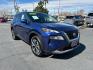 2023 BLUE Nissan Rogue (JN8BT3BB9PW) with an 3-Cyl Turbo 1.5 Liter engine, Automatic CVT w/Xtronic transmission, located at 412 Auto Vista Drive, Palmdale, CA, 93551, (661) 945-0620, 34.592636, -118.136681 - Photo#1