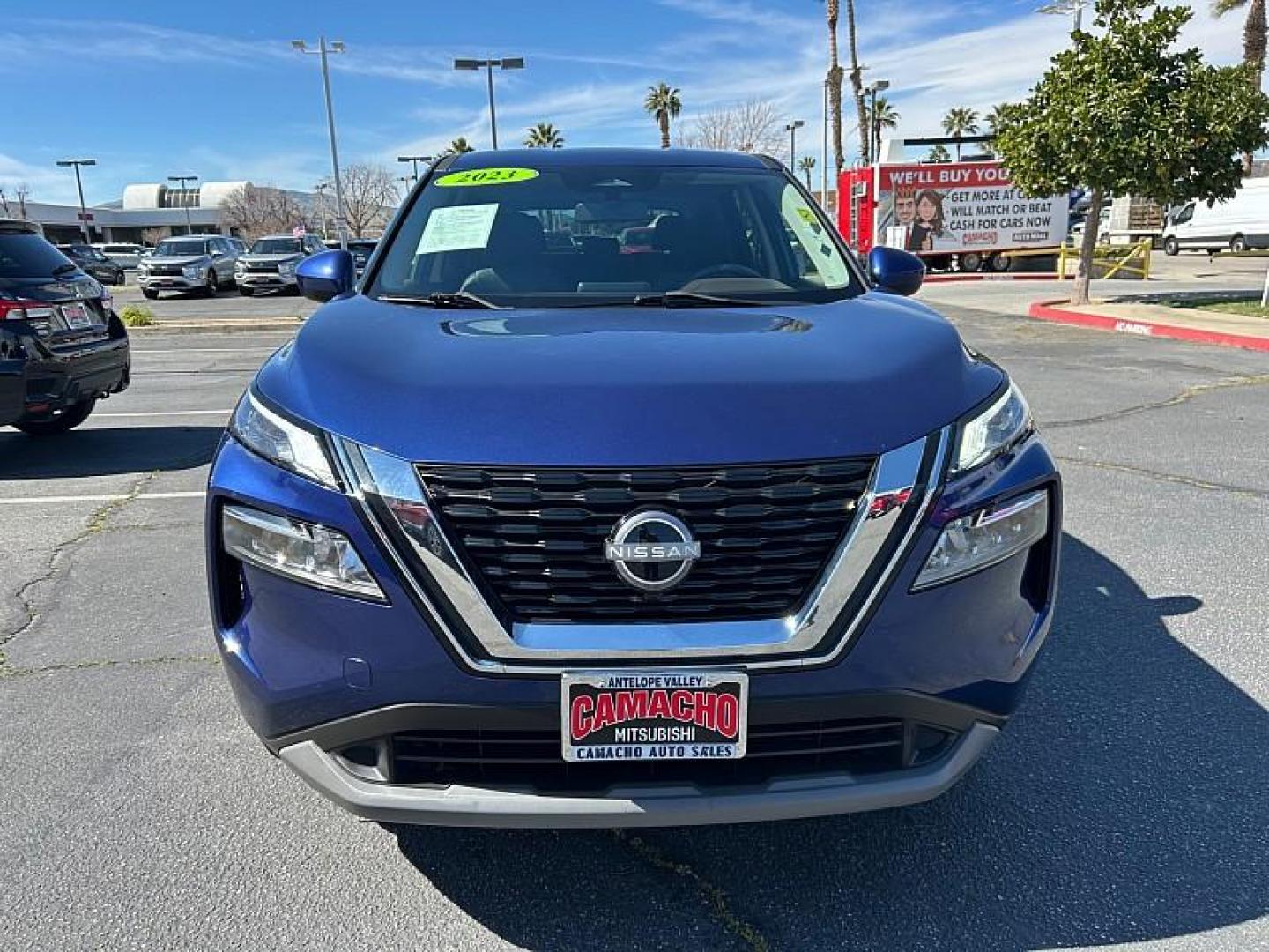 2023 BLUE Nissan Rogue (JN8BT3BB9PW) with an 3-Cyl Turbo 1.5 Liter engine, Automatic CVT w/Xtronic transmission, located at 412 Auto Vista Drive, Palmdale, CA, 93551, (661) 945-0620, 34.592636, -118.136681 - Photo#2