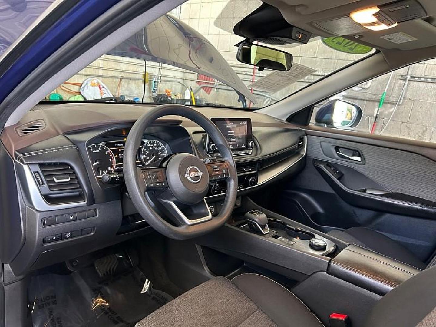 2023 BLUE Nissan Rogue (JN8BT3BB9PW) with an 3-Cyl Turbo 1.5 Liter engine, Automatic CVT w/Xtronic transmission, located at 412 Auto Vista Drive, Palmdale, CA, 93551, (661) 945-0620, 34.592636, -118.136681 - Photo#19