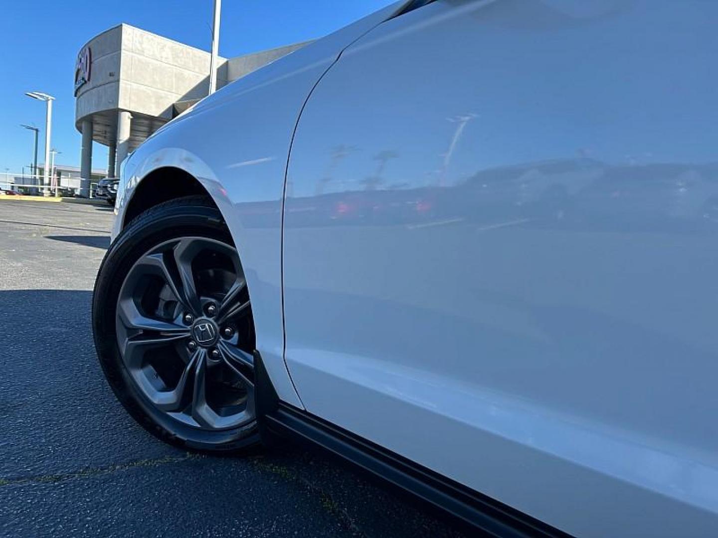 2023 WHITE Honda Accord Sedan (1HGCY1F32PA) with an 4-Cyl Turbo 1.5 Liter engine, Automatic CVT transmission, located at 412 Auto Vista Drive, Palmdale, CA, 93551, (661) 945-0620, 34.592636, -118.136681 - Photo#7