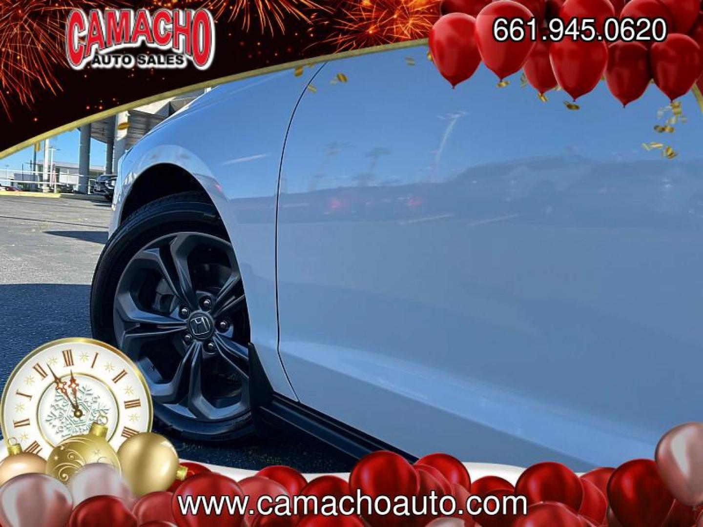 2023 WHITE Honda Accord Sedan (1HGCY1F32PA) with an 4-Cyl Turbo 1.5 Liter engine, Automatic CVT transmission, located at 412 Auto Vista Drive, Palmdale, CA, 93551, (661) 945-0620, 34.592636, -118.136681 - Photo#7