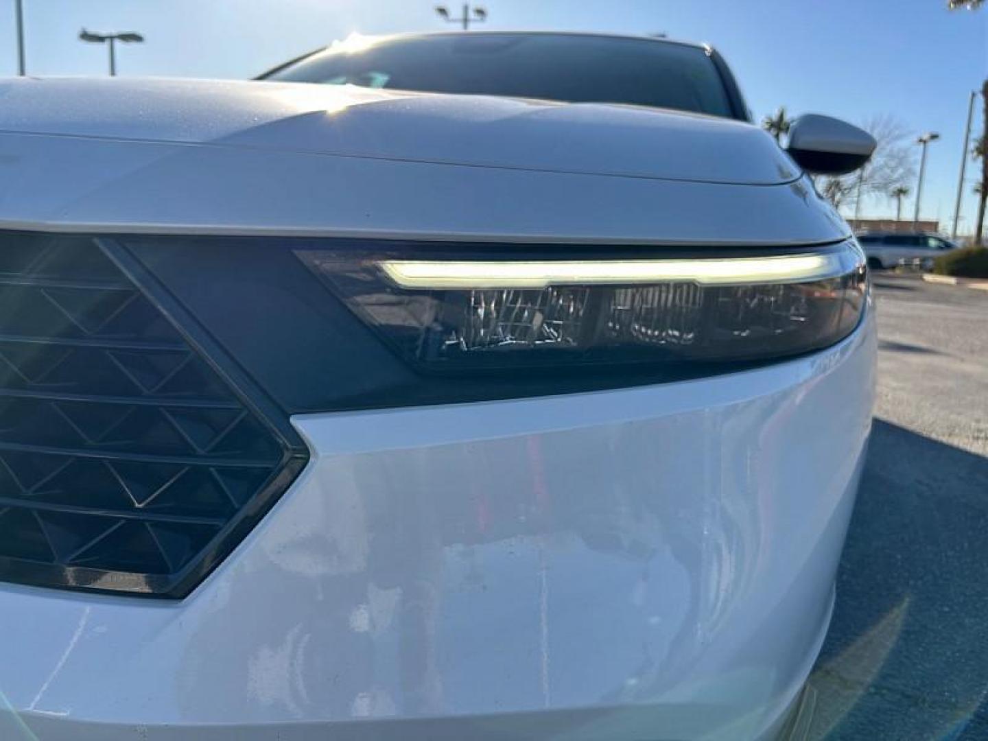 2023 WHITE Honda Accord Sedan (1HGCY1F32PA) with an 4-Cyl Turbo 1.5 Liter engine, Automatic CVT transmission, located at 412 Auto Vista Drive, Palmdale, CA, 93551, (661) 945-0620, 34.592636, -118.136681 - Photo#9