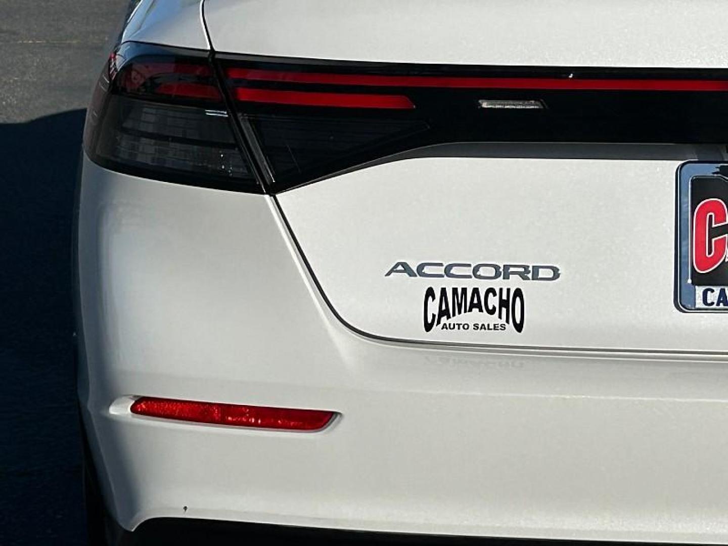 2023 WHITE Honda Accord Sedan (1HGCY1F32PA) with an 4-Cyl Turbo 1.5 Liter engine, Automatic CVT transmission, located at 412 Auto Vista Drive, Palmdale, CA, 93551, (661) 945-0620, 34.592636, -118.136681 - Photo#12