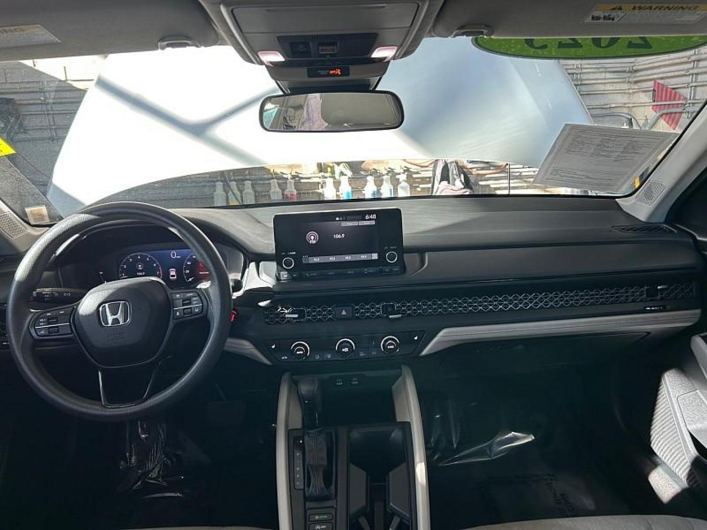 2023 WHITE Honda Accord Sedan (1HGCY1F32PA) with an 4-Cyl Turbo 1.5 Liter engine, Automatic CVT transmission, located at 412 Auto Vista Drive, Palmdale, CA, 93551, (661) 945-0620, 34.592636, -118.136681 - Photo#20