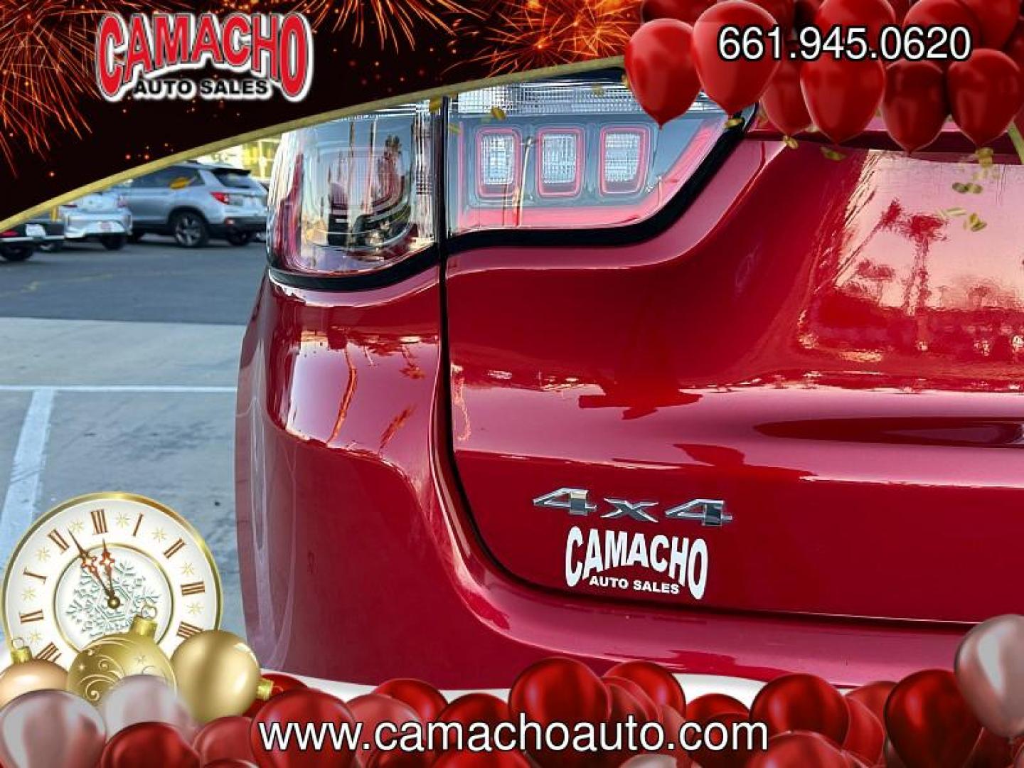 2025 RED Jeep Compass (3C4NJDCN1ST) with an 4-Cyl Turbo 2.0 Liter engine, Automatic 8-Spd transmission, located at 412 Auto Vista Drive, Palmdale, CA, 93551, (661) 945-0620, 34.592636, -118.136681 - Photo#12