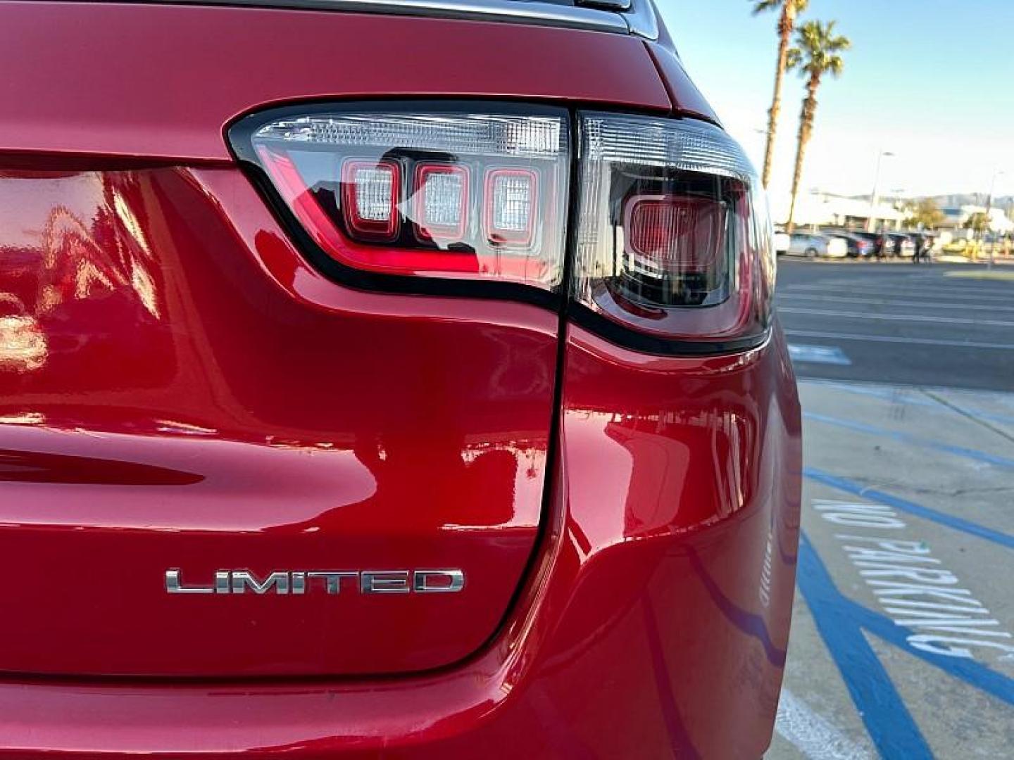 2025 RED Jeep Compass (3C4NJDCN1ST) with an 4-Cyl Turbo 2.0 Liter engine, Automatic 8-Spd transmission, located at 412 Auto Vista Drive, Palmdale, CA, 93551, (661) 945-0620, 34.592636, -118.136681 - Photo#18
