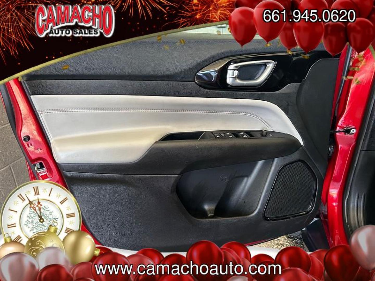 2025 RED Jeep Compass (3C4NJDCN1ST) with an 4-Cyl Turbo 2.0 Liter engine, Automatic 8-Spd transmission, located at 412 Auto Vista Drive, Palmdale, CA, 93551, (661) 945-0620, 34.592636, -118.136681 - Photo#17
