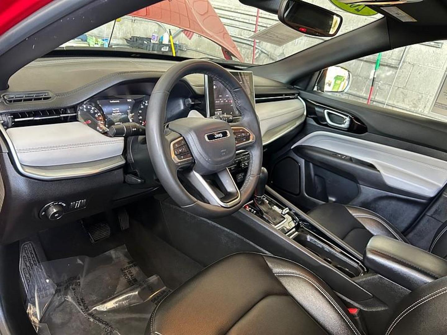 2025 RED Jeep Compass (3C4NJDCN1ST) with an 4-Cyl Turbo 2.0 Liter engine, Automatic 8-Spd transmission, located at 412 Auto Vista Drive, Palmdale, CA, 93551, (661) 945-0620, 34.592636, -118.136681 - Photo#22