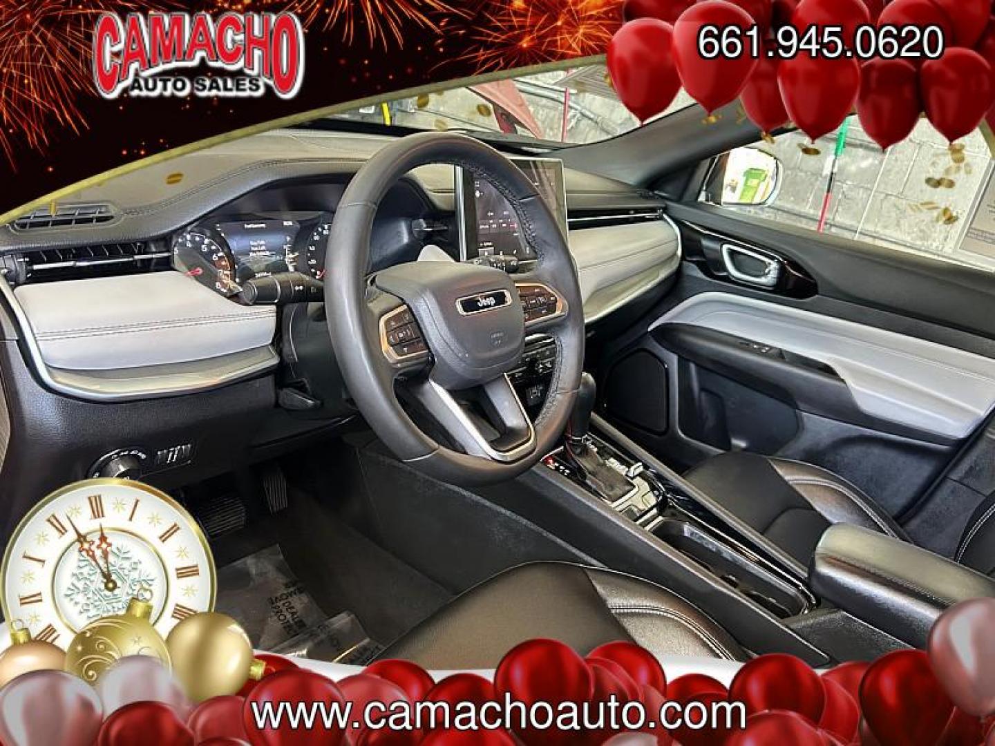 2025 RED Jeep Compass (3C4NJDCN1ST) with an 4-Cyl Turbo 2.0 Liter engine, Automatic 8-Spd transmission, located at 412 Auto Vista Drive, Palmdale, CA, 93551, (661) 945-0620, 34.592636, -118.136681 - Photo#18