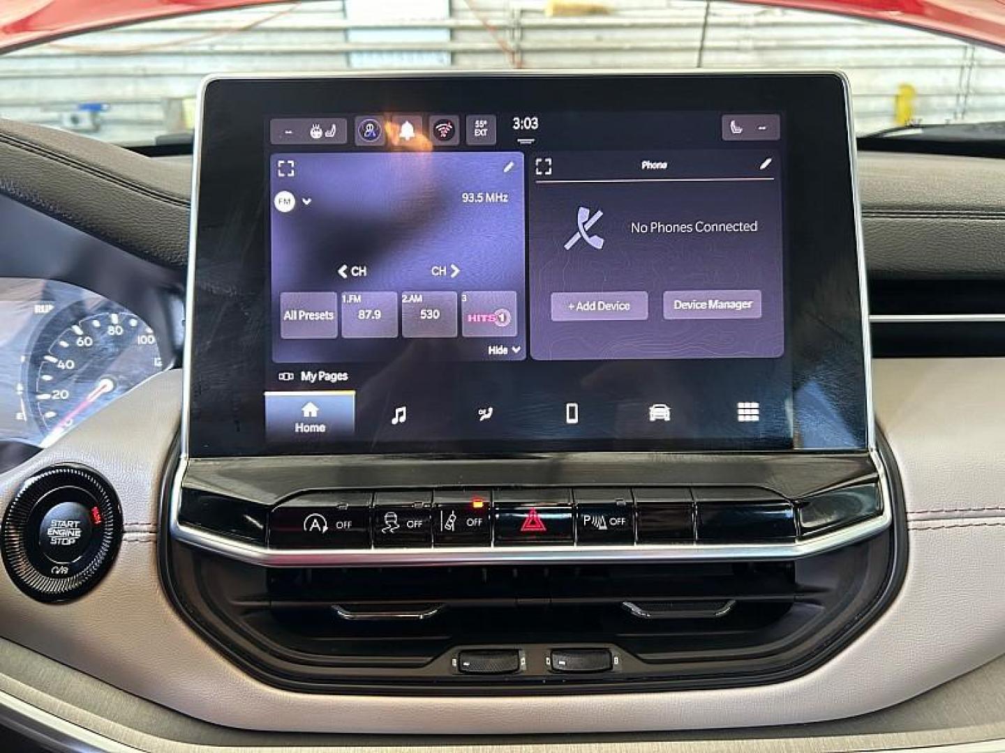 2025 RED Jeep Compass (3C4NJDCN1ST) with an 4-Cyl Turbo 2.0 Liter engine, Automatic 8-Spd transmission, located at 412 Auto Vista Drive, Palmdale, CA, 93551, (661) 945-0620, 34.592636, -118.136681 - Photo#25