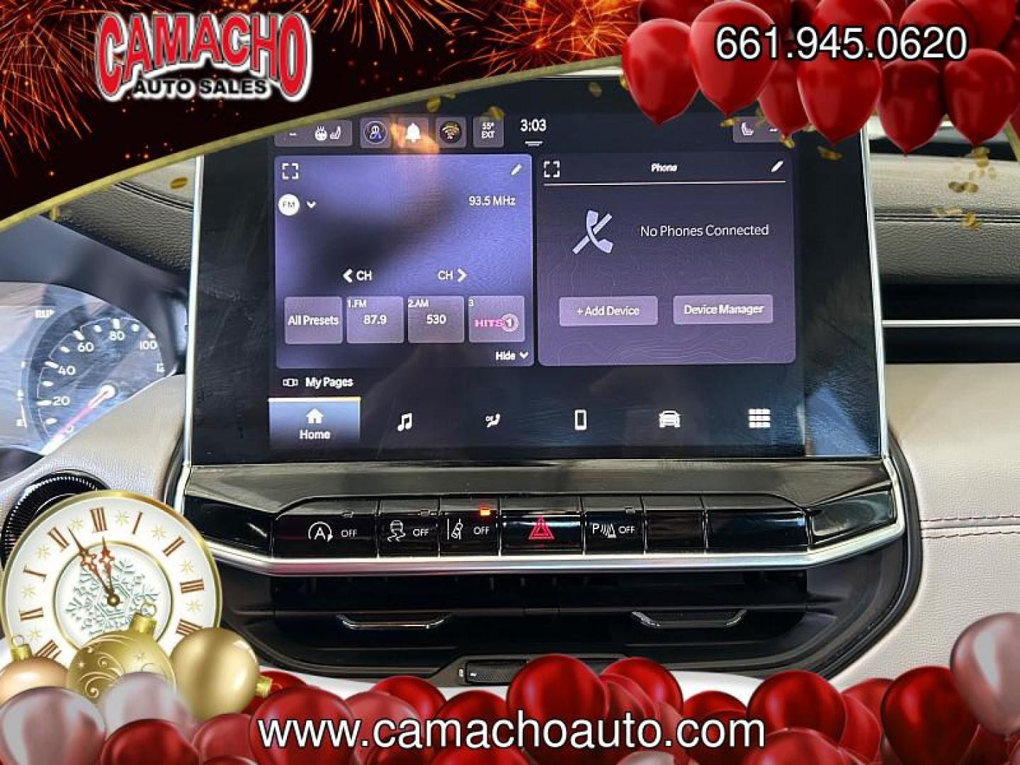 2025 RED Jeep Compass (3C4NJDCN1ST) with an 4-Cyl Turbo 2.0 Liter engine, Automatic 8-Spd transmission, located at 412 Auto Vista Drive, Palmdale, CA, 93551, (661) 945-0620, 34.592636, -118.136681 - Photo#21