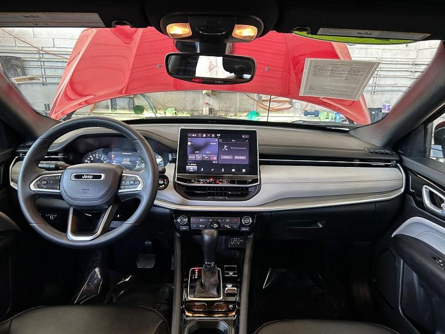 2025 RED Jeep Compass (3C4NJDCN1ST) with an 4-Cyl Turbo 2.0 Liter engine, Automatic 8-Spd transmission, located at 412 Auto Vista Drive, Palmdale, CA, 93551, (661) 945-0620, 34.592636, -118.136681 - Photo#27