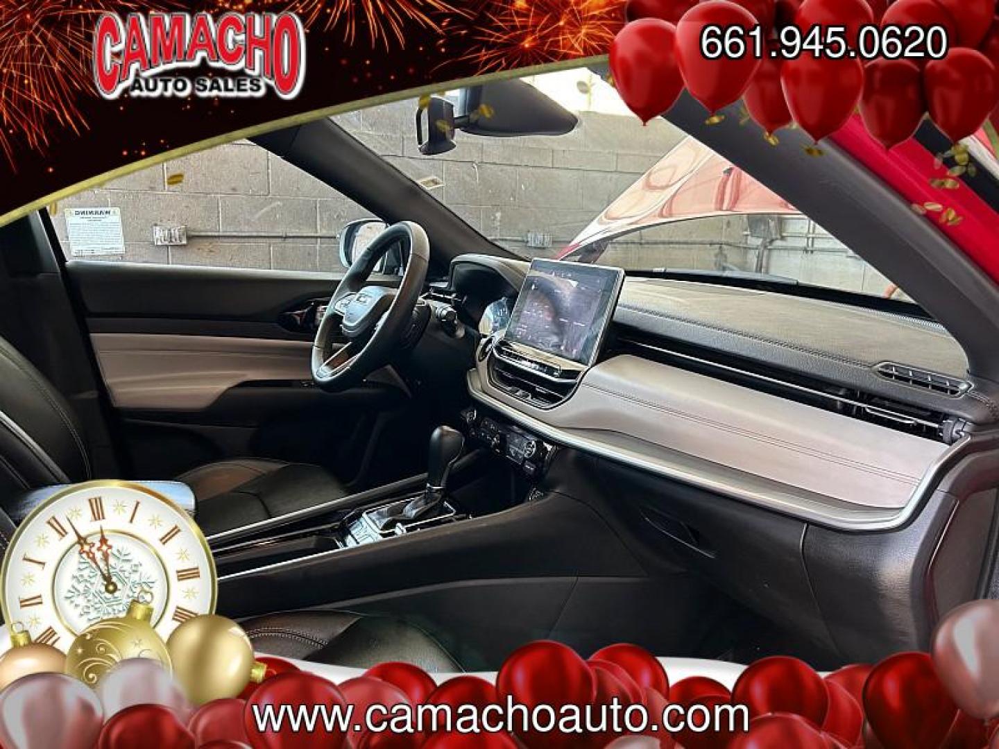 2025 RED Jeep Compass (3C4NJDCN1ST) with an 4-Cyl Turbo 2.0 Liter engine, Automatic 8-Spd transmission, located at 412 Auto Vista Drive, Palmdale, CA, 93551, (661) 945-0620, 34.592636, -118.136681 - Photo#24