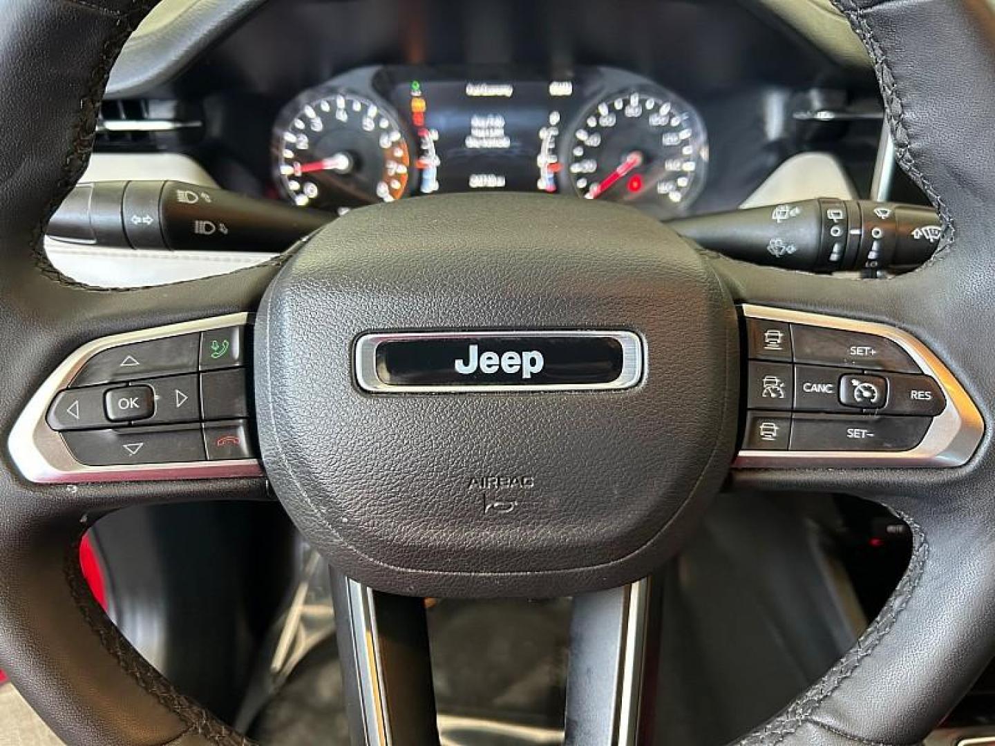2025 RED Jeep Compass (3C4NJDCN1ST) with an 4-Cyl Turbo 2.0 Liter engine, Automatic 8-Spd transmission, located at 412 Auto Vista Drive, Palmdale, CA, 93551, (661) 945-0620, 34.592636, -118.136681 - Photo#31