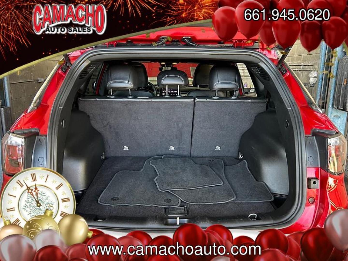 2025 RED Jeep Compass (3C4NJDCN1ST) with an 4-Cyl Turbo 2.0 Liter engine, Automatic 8-Spd transmission, located at 412 Auto Vista Drive, Palmdale, CA, 93551, (661) 945-0620, 34.592636, -118.136681 - Photo#29