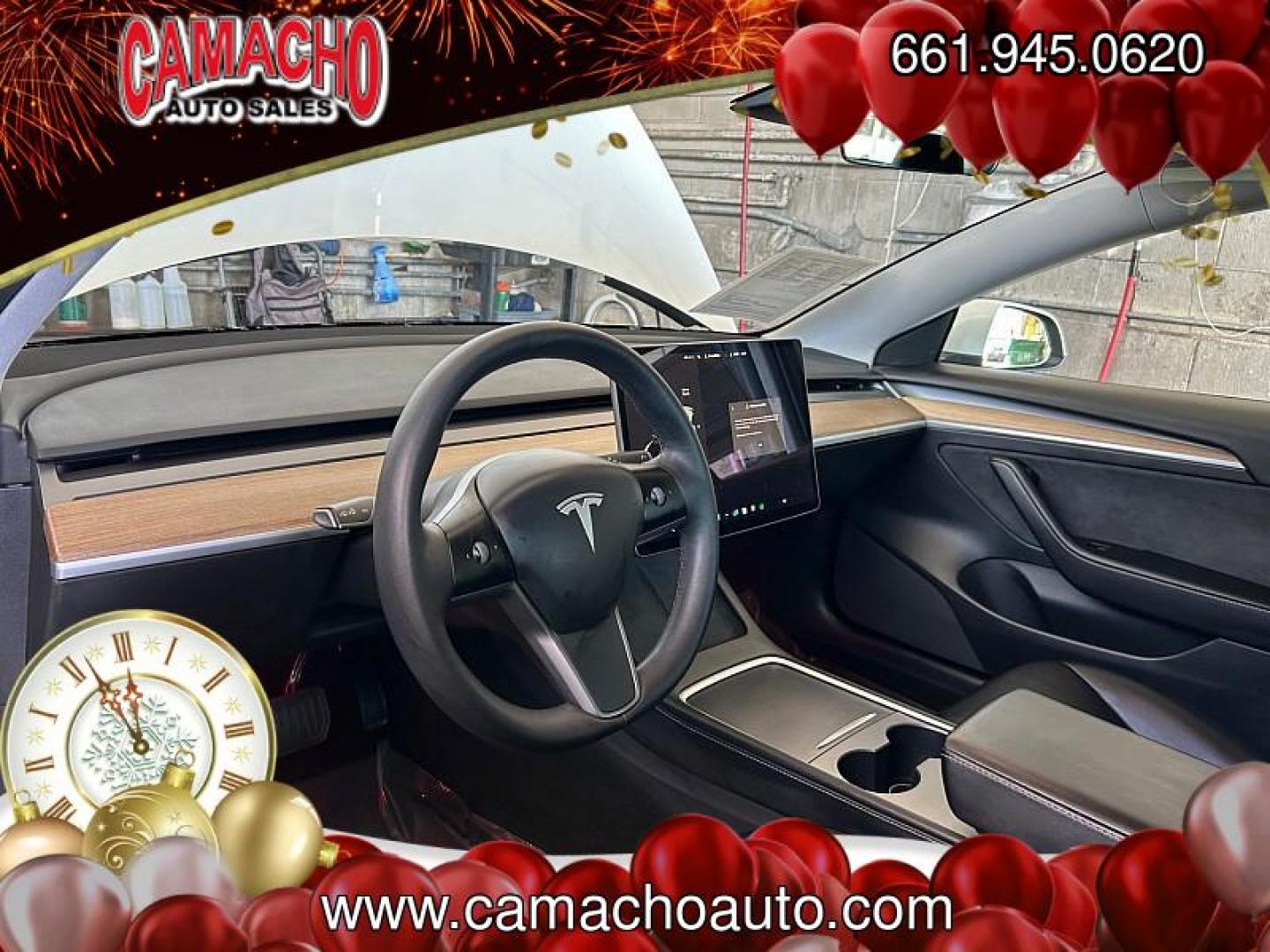 2021 WHITE Tesla Model 3 (5YJ3E1EA9MF) with an AC Electric Motor engine, Single-Speed Fixed Gear transmission, located at 412 Auto Vista Drive, Palmdale, CA, 93551, (661) 945-0620, 34.592636, -118.136681 - Photo#20