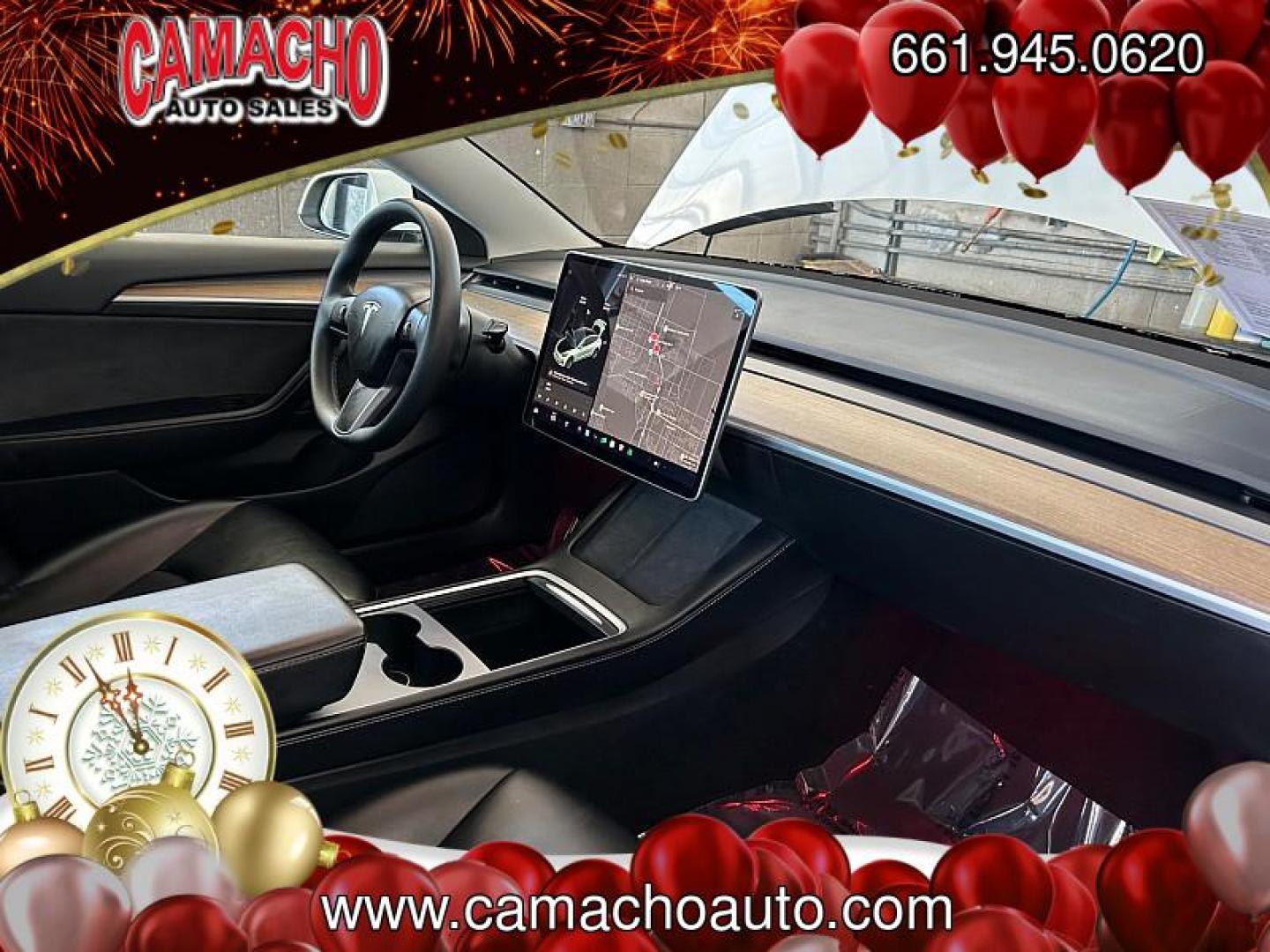 2021 WHITE Tesla Model 3 (5YJ3E1EA9MF) with an AC Electric Motor engine, Single-Speed Fixed Gear transmission, located at 412 Auto Vista Drive, Palmdale, CA, 93551, (661) 945-0620, 34.592636, -118.136681 - Photo#27