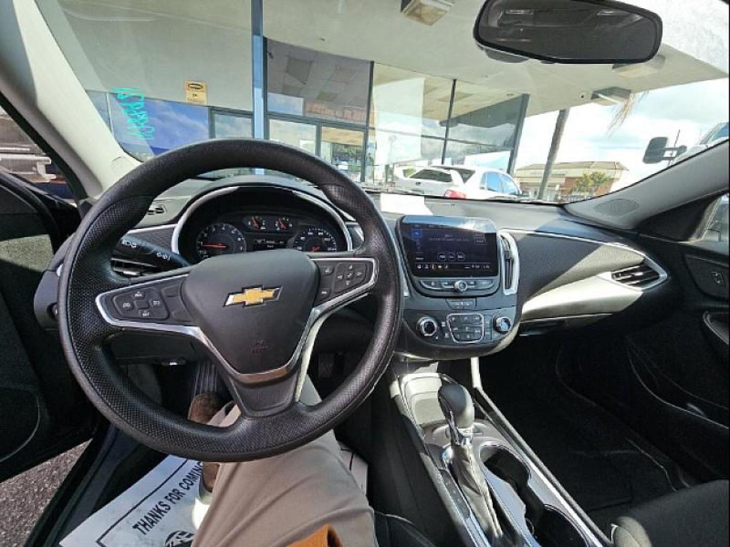 2022 BLACK Chevrolet Malibu (1G1ZD5ST6NF) with an 4-Cyl Turbo 1.5 Liter engine, Automatic CVT transmission, located at 412 Auto Vista Drive, Palmdale, CA, 93551, (661) 945-0620, 34.592636, -118.136681 - Photo#1