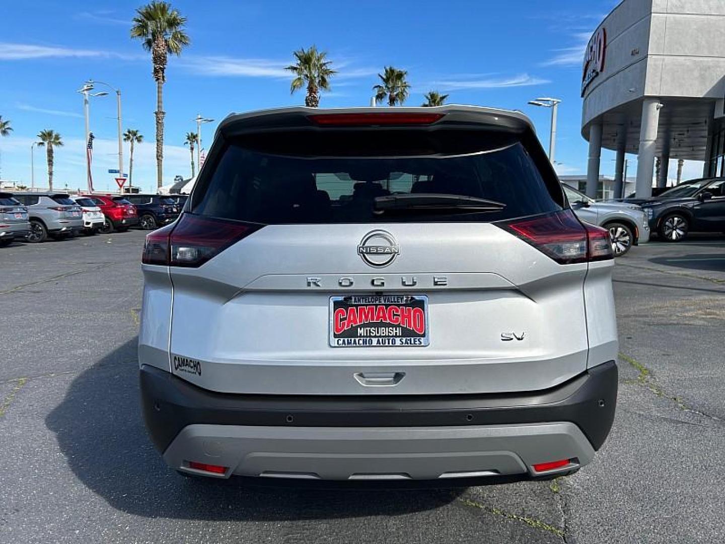 2023 SILVER Nissan Rogue (5N1BT3BA1PC) with an 3-Cyl Turbo 1.5 Liter engine, Automatic CVT w/Xtronic transmission, located at 412 Auto Vista Drive, Palmdale, CA, 93551, (661) 945-0620, 34.592636, -118.136681 - Photo#2