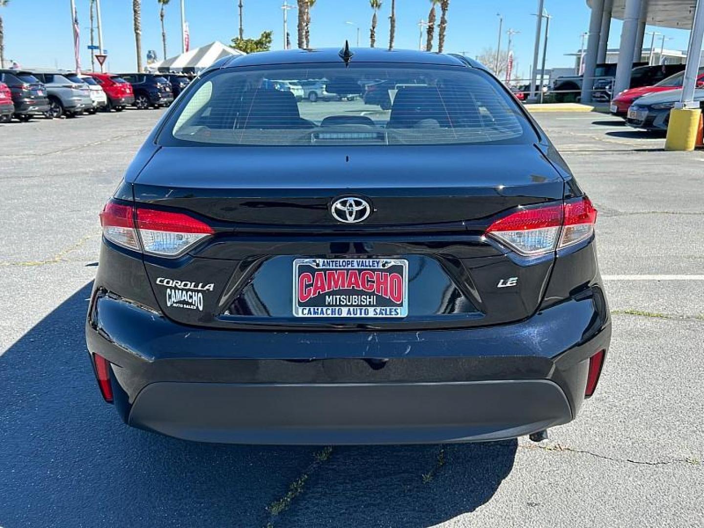 2025 BLACK Toyota Corolla (5YFB4MDE2SP) with an 4-Cyl 2.0 Liter engine, Automatic CVT transmission, located at 412 Auto Vista Drive, Palmdale, CA, 93551, (661) 945-0620, 34.592636, -118.136681 - Photo#4