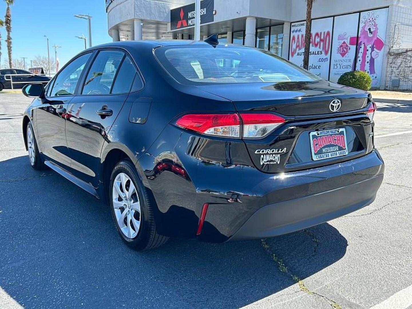 2025 BLACK Toyota Corolla (5YFB4MDE2SP) with an 4-Cyl 2.0 Liter engine, Automatic CVT transmission, located at 412 Auto Vista Drive, Palmdale, CA, 93551, (661) 945-0620, 34.592636, -118.136681 - Photo#5
